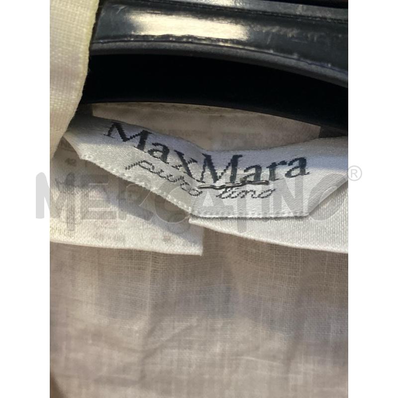 CAMICIA DONNA MAX MARA BIANCA NO MANICHE  | Mercatino dell'Usato Ciampino 2