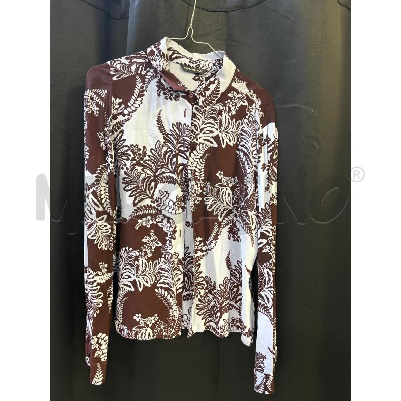 CAMICIA DONNA PENNY BLACK CELESTE MARRONE | Mercatino dell'Usato Ciampino 1