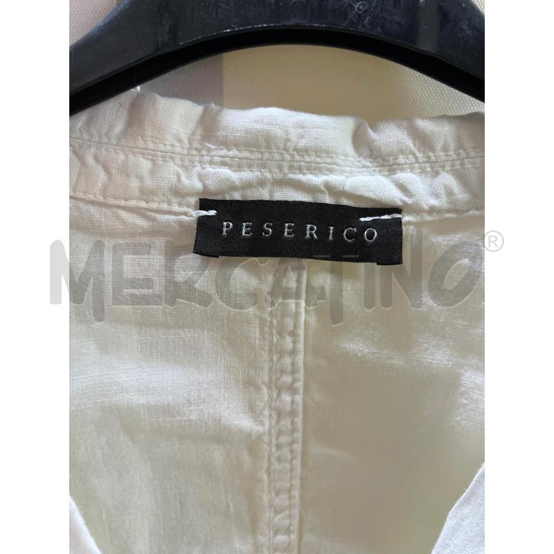 CAMICIA DONNA PESERICO BIANCA LINO | Mercatino dell'Usato Ciampino 2