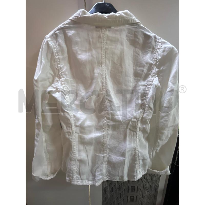 CAMICIA DONNA PESERICO BIANCA LINO | Mercatino dell'Usato Ciampino 3