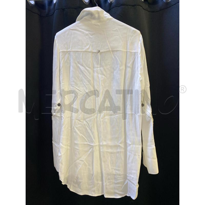 CAMICIA DONNA PLEASE BIANCA  | Mercatino dell'Usato Ciampino 3