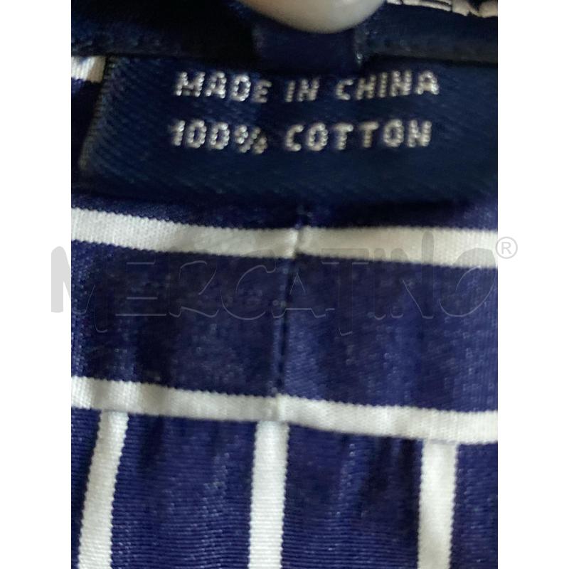 CAMICIA DONNA POLO RALPH LAUREN BLU STR BIANCHE  | Mercatino dell'Usato Ciampino 4