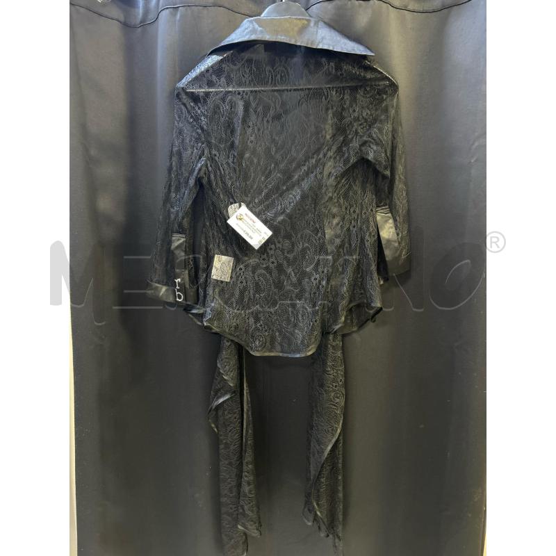 CAMICIA DONNA ROCCO BAROCCO NERA PIZZO | Mercatino dell'Usato Ciampino 5