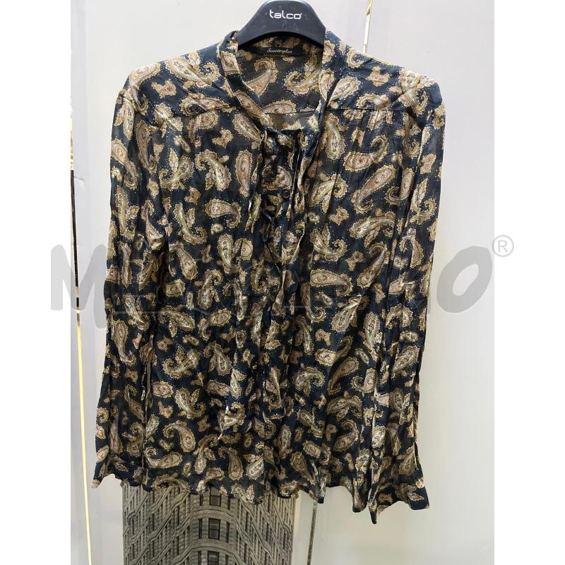 CAMICIA DONNA SCOOTERPLUS NERA FANTASIA | Mercatino dell'Usato Ciampino 1