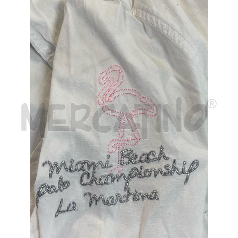 CAMICIA DONNA VESTITO LA MARTINA BIANCA | Mercatino dell'Usato Ciampino 5