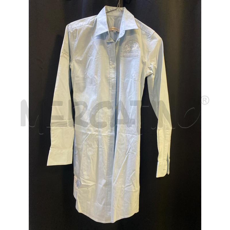 CAMICIA DONNA VESTITO LA MARTINA CELESTE | Mercatino dell'Usato Ciampino 1
