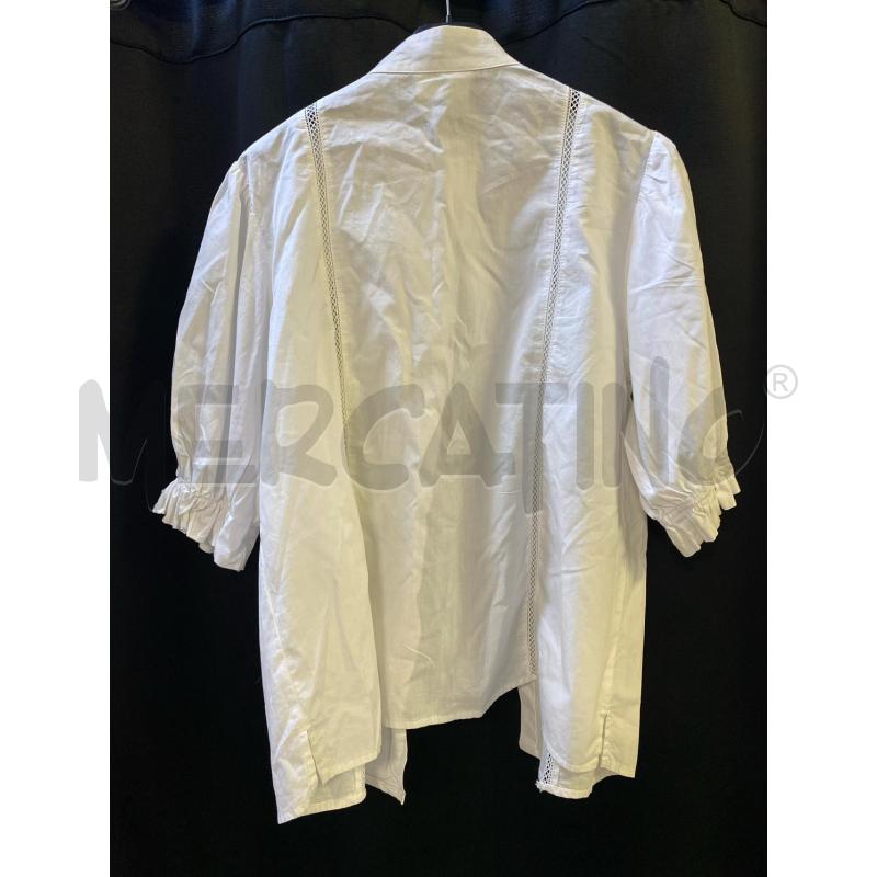 CAMICIA DONNA VICOLO BIANCA RICAMI MAN SBUFF | Mercatino dell'Usato Ciampino 3