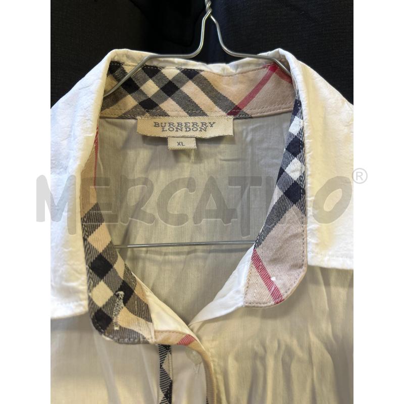 CAMICIA UOMO BIANCA BURBERRY | Mercatino dell'Usato Ciampino 2