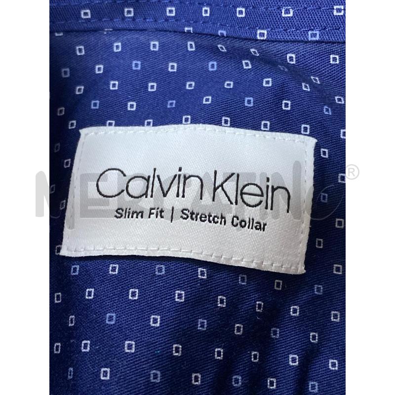 CAMICIA UOMO BLU CALVIN KLEIN FANT | Mercatino dell'Usato Ciampino 3