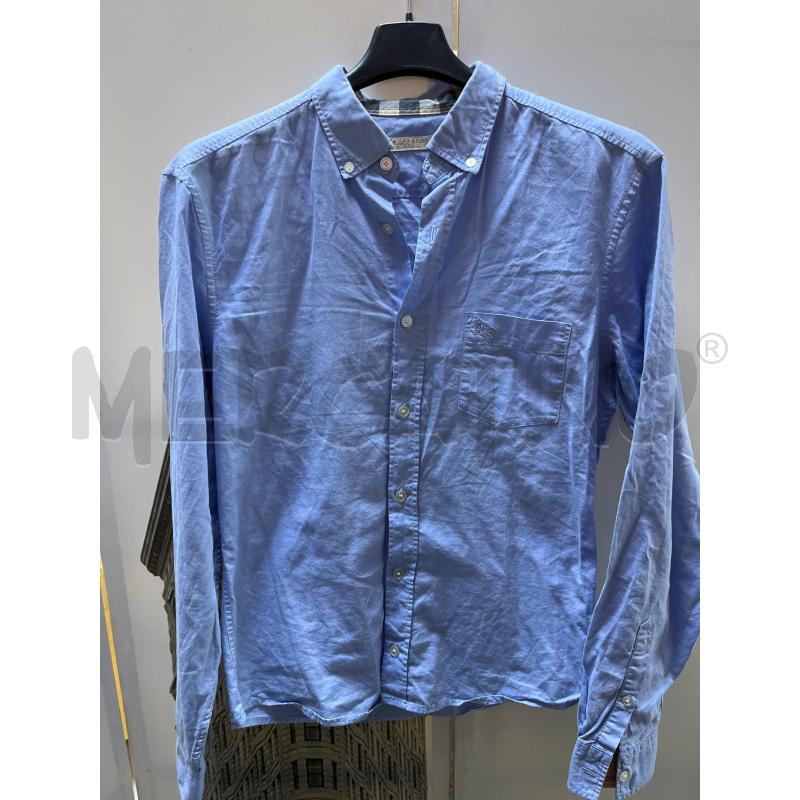 CAMICIA UOMO BURBERRY CELESTE  | Mercatino dell'Usato Ciampino 1