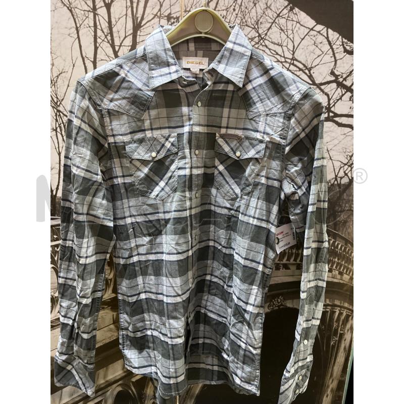 CAMICIA UOMO DIESEL QUAD GRIGI | Mercatino dell'Usato Ciampino 1