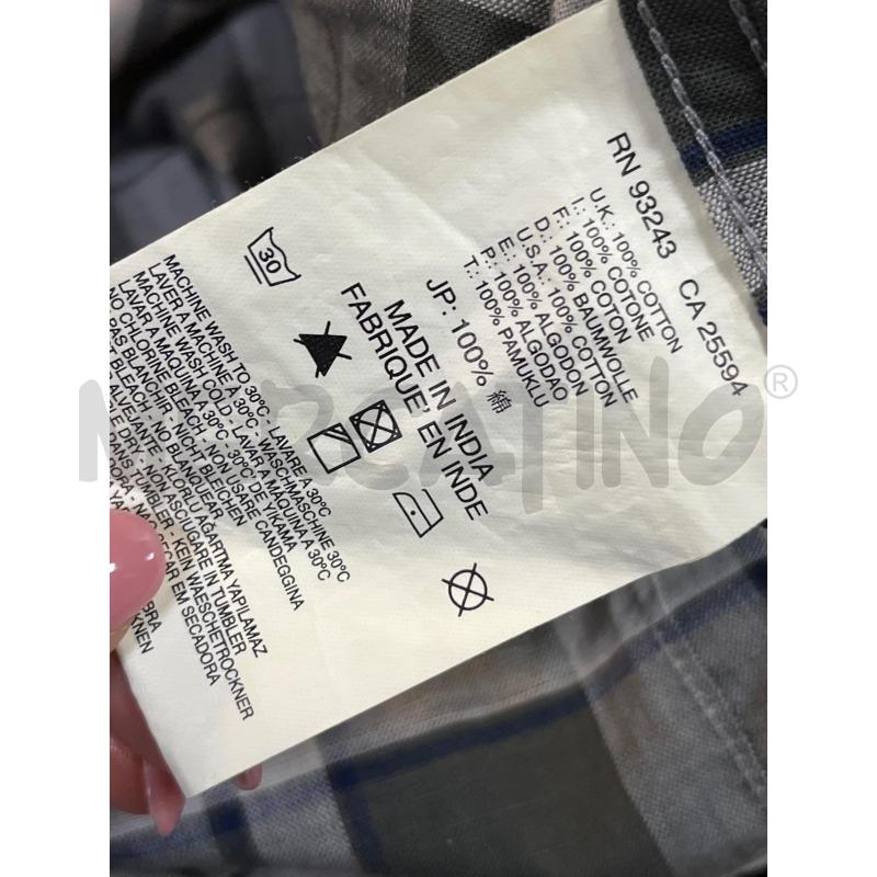 CAMICIA UOMO DIESEL QUAD GRIGI | Mercatino dell'Usato Ciampino 4