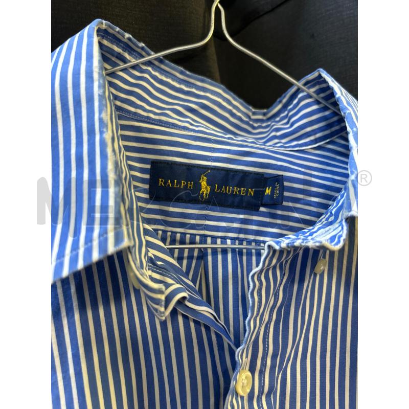 CAMICIA UOMO RALPH LAUREN RIGHE BIANCHE E AZZURRE | Mercatino dell'Usato Ciampino 2
