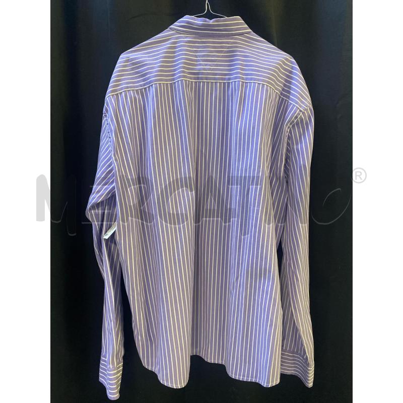 CAMICIA UOMO TOMMY HILFIGER CELESTE RIGHE | Mercatino dell'Usato Ciampino 3