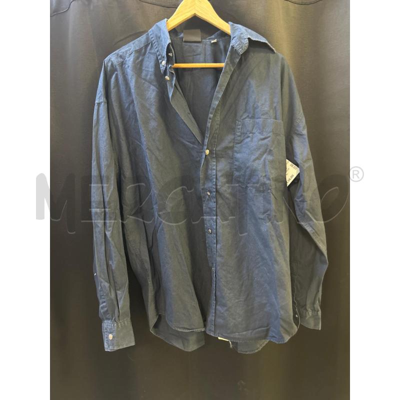 CAMICIA UOMO VERSACE JEANS COUTURE BLU 1 BOTT MANCANTE | Mercatino dell'Usato Ciampino 1