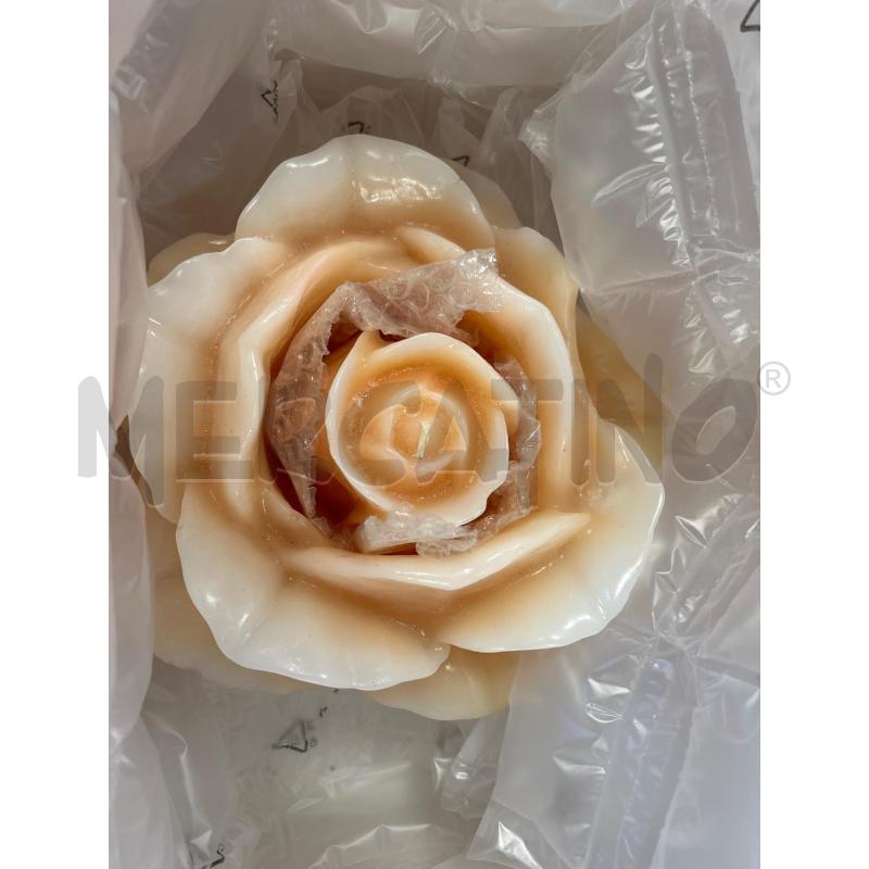 CANDELA GRANDE ROSA CON SCATOLA | Mercatino dell'Usato Ciampino 1