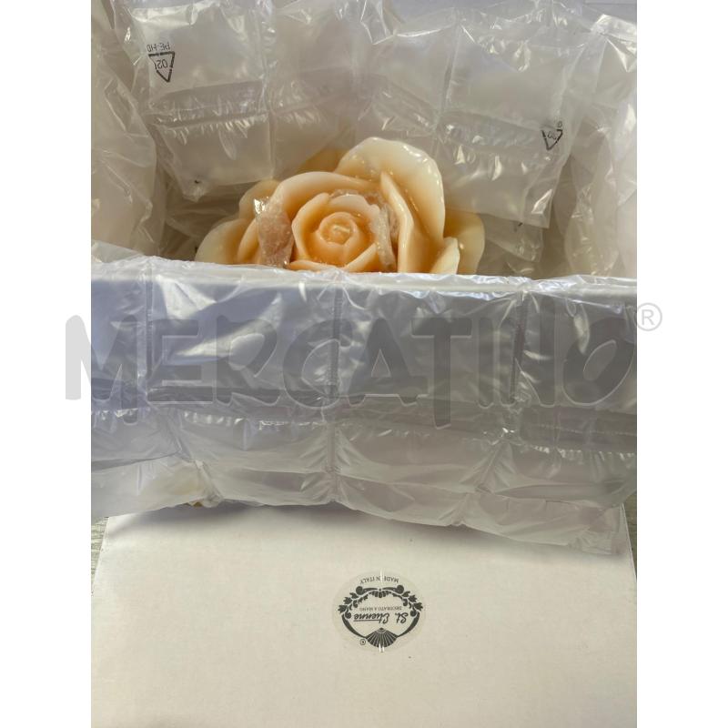 CANDELA GRANDE ROSA CON SCATOLA | Mercatino dell'Usato Ciampino 2