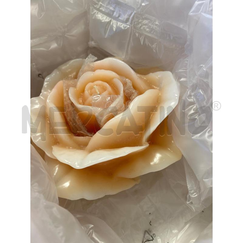 CANDELA GRANDE ROSA CON SCATOLA | Mercatino dell'Usato Ciampino 3