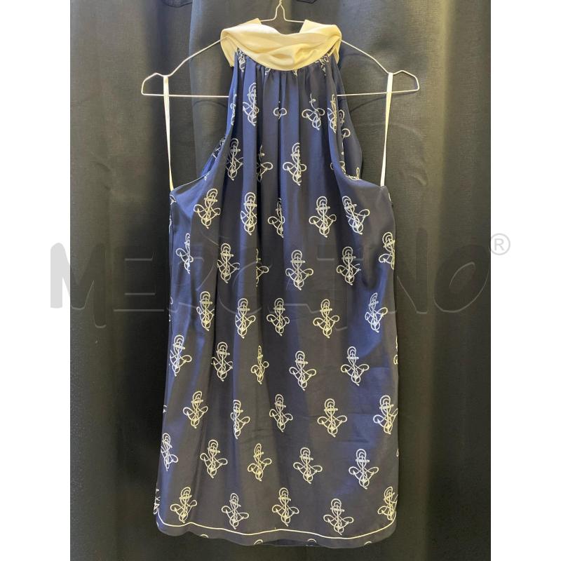 CANOTTA DONNA D&G SETA BLU ANCORE | Mercatino dell'Usato Ciampino 2