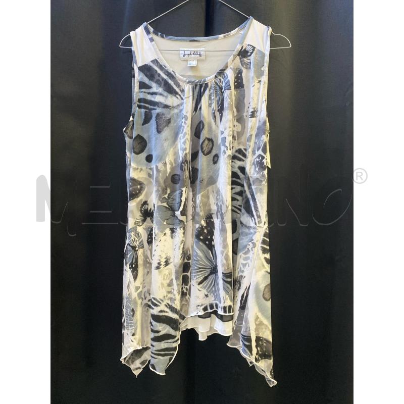 CANOTTA DONNA FANTASIA GRIGIA JOSEPH RIBKOFF | Mercatino dell'Usato Ciampino 1