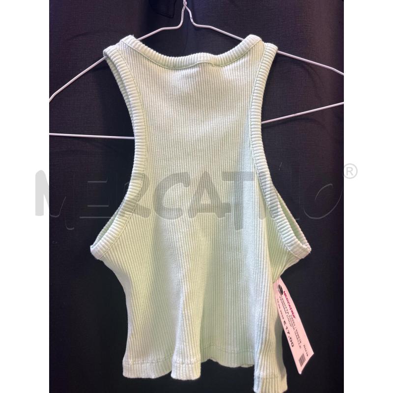 CANOTTA DONNA GAELLE VERDINA CROP  | Mercatino dell'Usato Ciampino 2