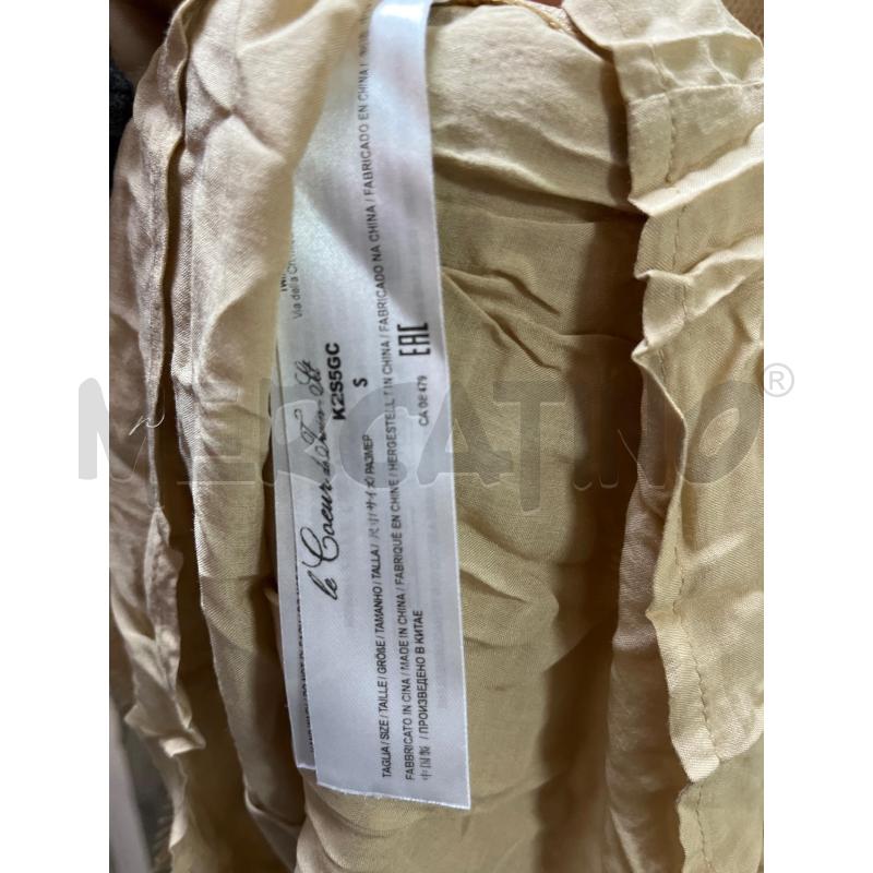 CANOTTA DONNA LE COEUR DE TWINSET BEIGE PIZZO | Mercatino dell'Usato Ciampino 4
