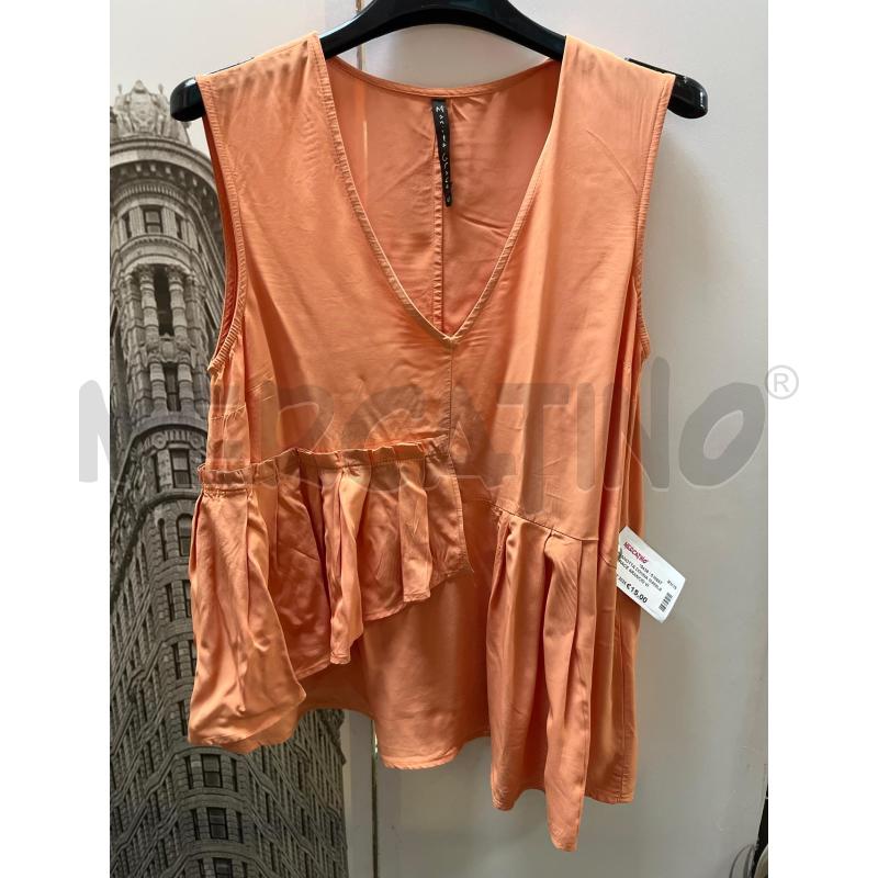 CANOTTA DONNA MANILA GRACE ARANCIO VISCOSA | Mercatino dell'Usato Ciampino 1