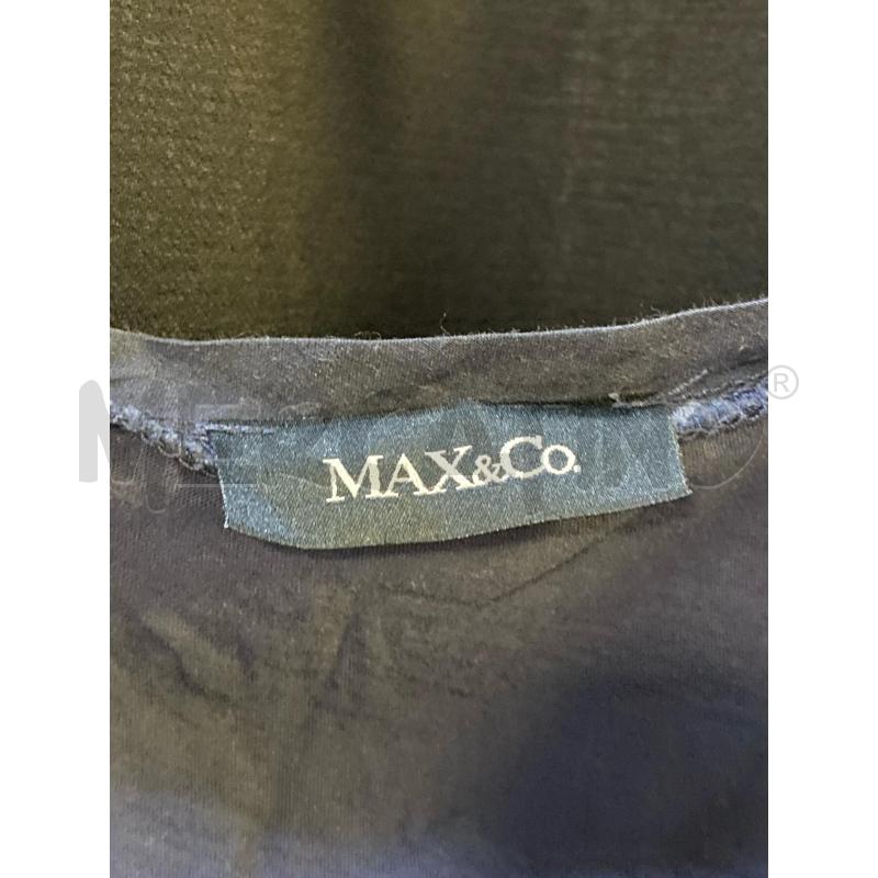 CANOTTA DONNA MAX&CO BLU FIORE COTONE | Mercatino dell'Usato Ciampino 2