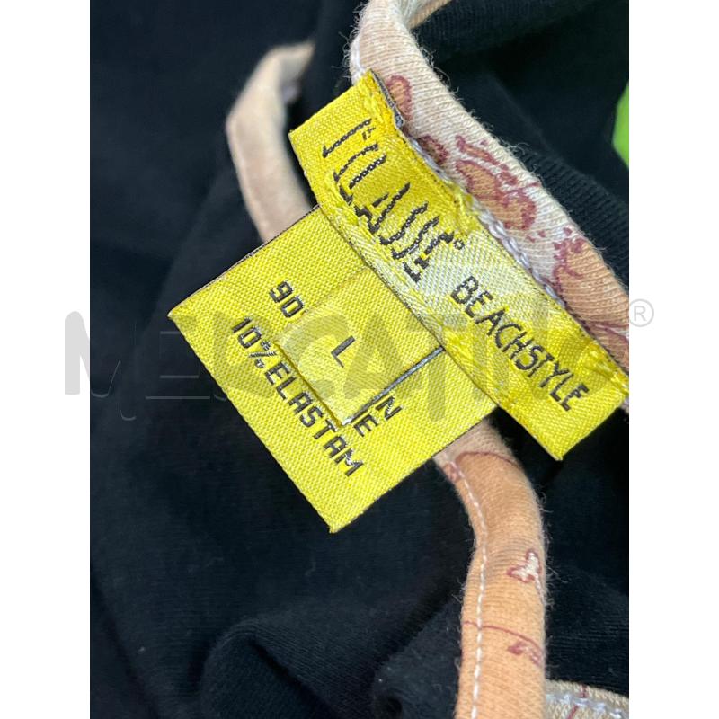 CANOTTA DONNA+PAREO ALVIERO MARTINI NERO  | Mercatino dell'Usato Ciampino 4