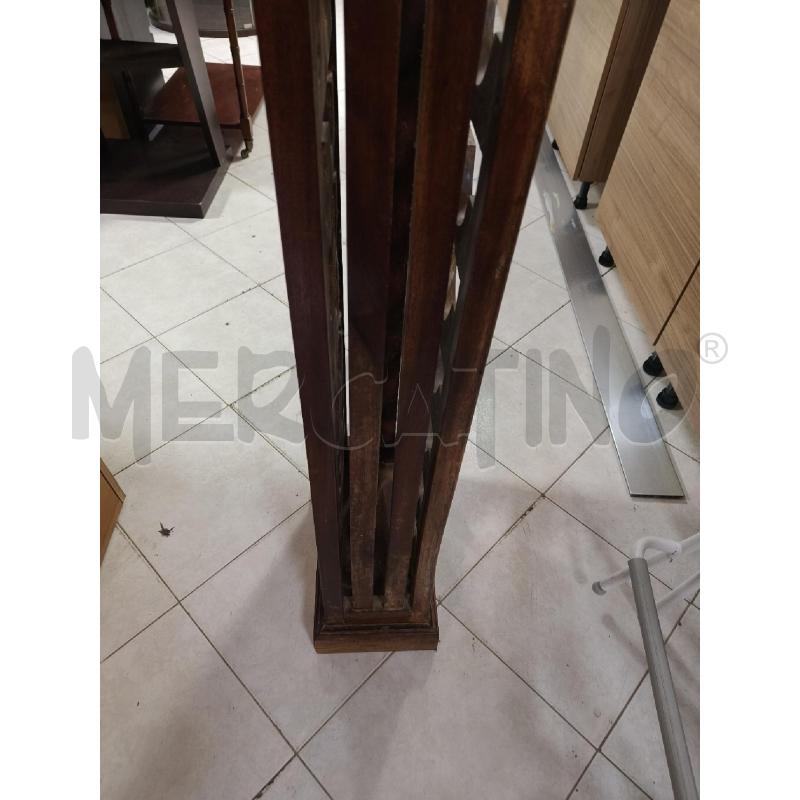 CANTINETTA IN LEGNO A COLONNA | Mercatino dell'Usato Ciampino 4