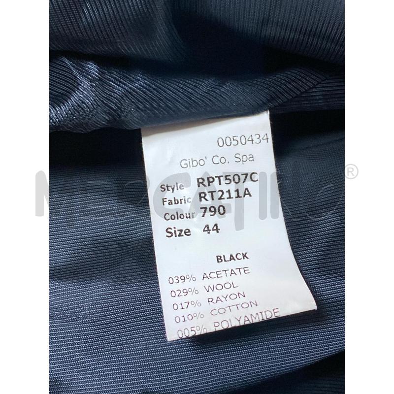 CAPPOTTO DONNA ANTONIO MARRAS NERO DAMASCATO  | Mercatino dell'Usato Ciampino 5