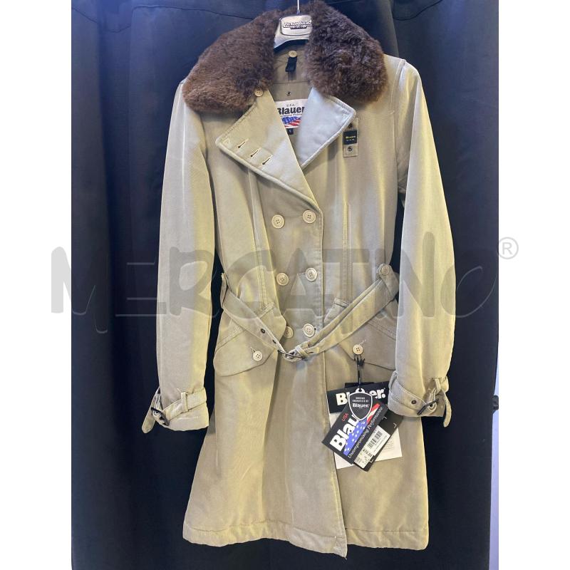 CAPPOTTO DONNA BLAUER BEIGE SOPRA PELO MARR | Mercatino dell'Usato Ciampino 1