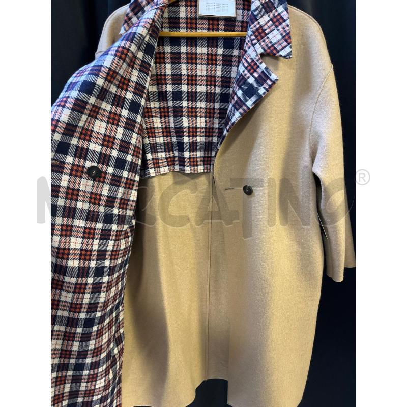 CAPPOTTO DONNA HARRIS WHARF LONDON COLORE BEIGE IN LANA | Mercatino dell'Usato Ciampino 4