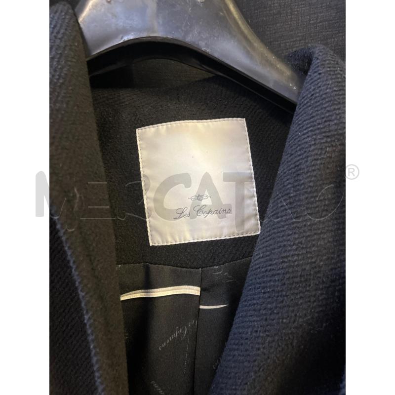 CAPPOTTO DONNA LES COPAINS NERO  | Mercatino dell'Usato Ciampino 2