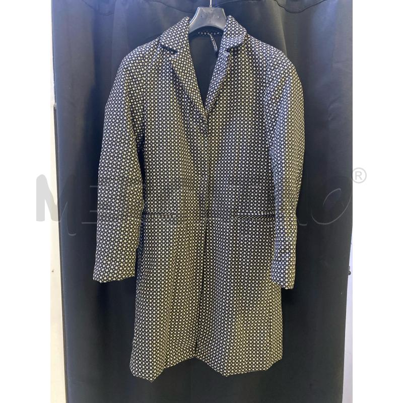 CAPPOTTO DONNA LIVIANA CONTI NERO FANT BIANCA GRIGIA | Mercatino dell'Usato Ciampino 1
