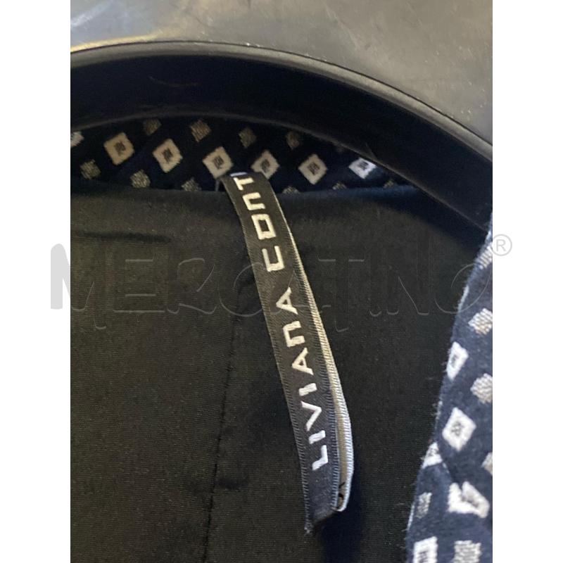 CAPPOTTO DONNA LIVIANA CONTI NERO FANT BIANCA GRIGIA | Mercatino dell'Usato Ciampino 2
