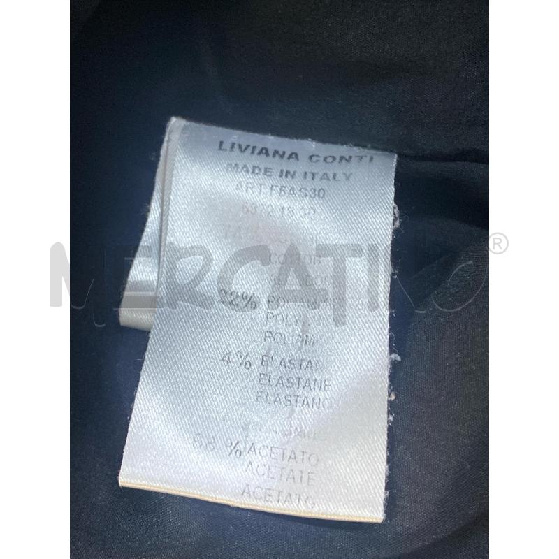 CAPPOTTO DONNA LIVIANA CONTI NERO FANT BIANCA GRIGIA | Mercatino dell'Usato Ciampino 4