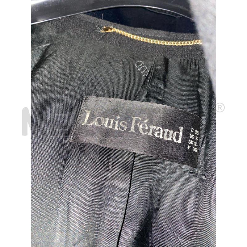 CAPPOTTO DONNA LOUIS FERAUD NERO STR BIANCHE  | Mercatino dell'Usato Ciampino 3