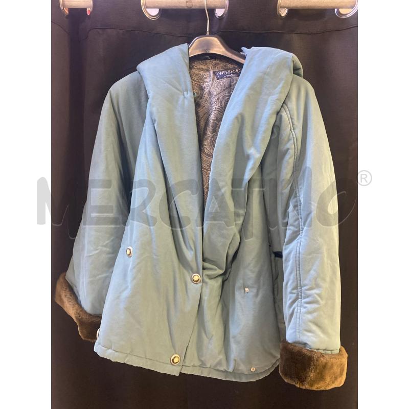 CAPPOTTO DONNA MAXMARA WEEKEND VERDE MAN PELO | Mercatino dell'Usato Ciampino 1
