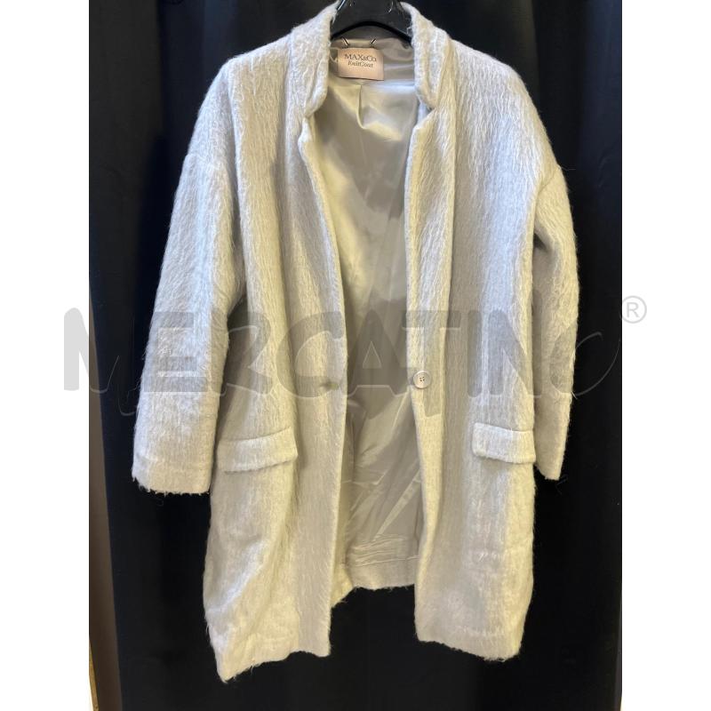 CAPPOTTO DONNA MAX&CO GRIGIO PELO | Mercatino dell'Usato Ciampino 1