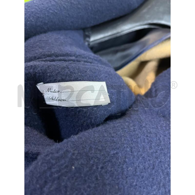 CAPPOTTO GREY DANIELE ALESSANDRINI BLU BOTT DORATI | Mercatino dell'Usato Ciampino 5