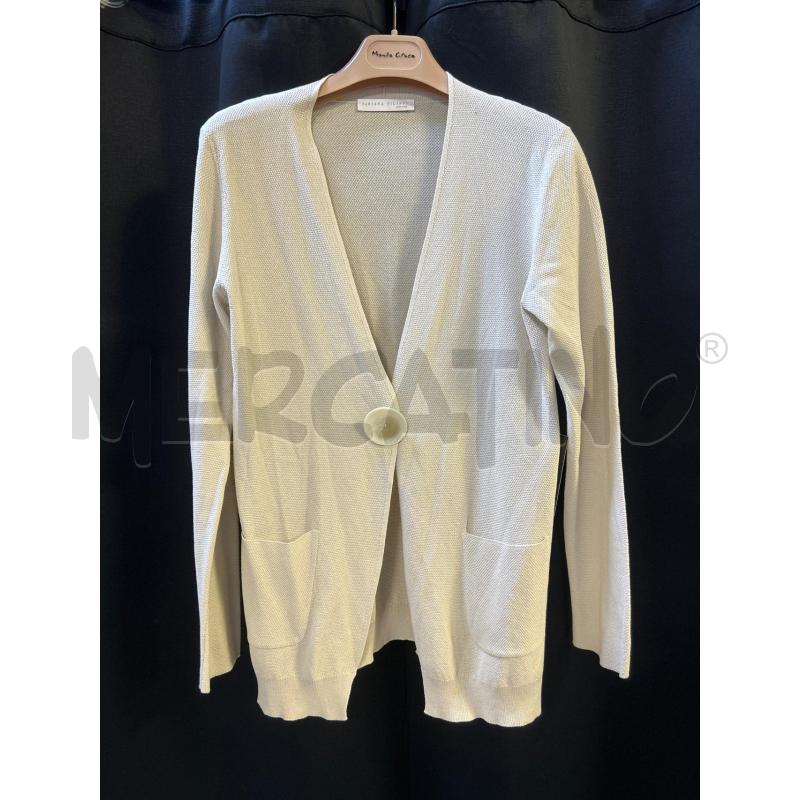 CARDIGAN DONNA FABIANA FILIPPI BEIGE  | Mercatino dell'Usato Ciampino 1