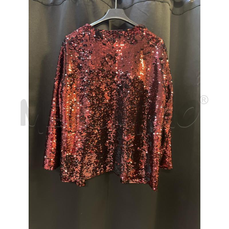 CARDIGAN DONNA I BLUES PAILLETTES BORDEAUX  | Mercatino dell'Usato Ciampino 2
