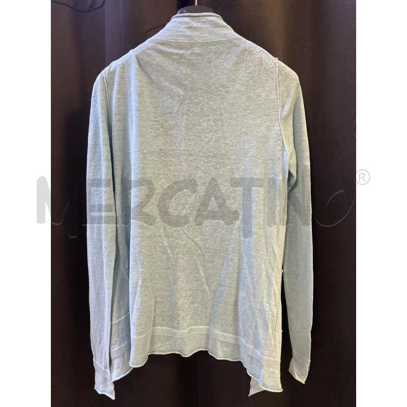 CARDIGAN DONNA PAOLO PECORA CELESTE  | Mercatino dell'Usato Ciampino 2