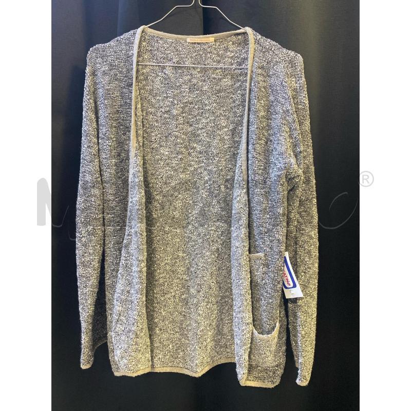 CARDIGAN DONNA PAOLO PECORA GRIGIO | Mercatino dell'Usato Ciampino 1
