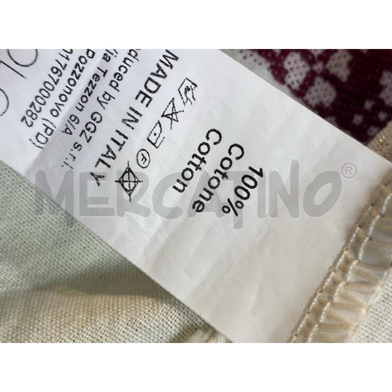 CARDIGAN DONNA VICOLO BIANCO RICAMI NERI ROSSI DOR | Mercatino dell'Usato Ciampino 4