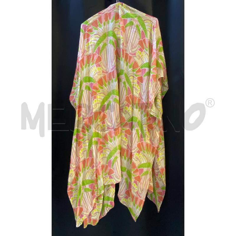 CARDIGAN KIMONO APERTO ONE HUNDRED STARS FANTASIA ROSA E VERDE | Mercatino dell'Usato Ciampino 3