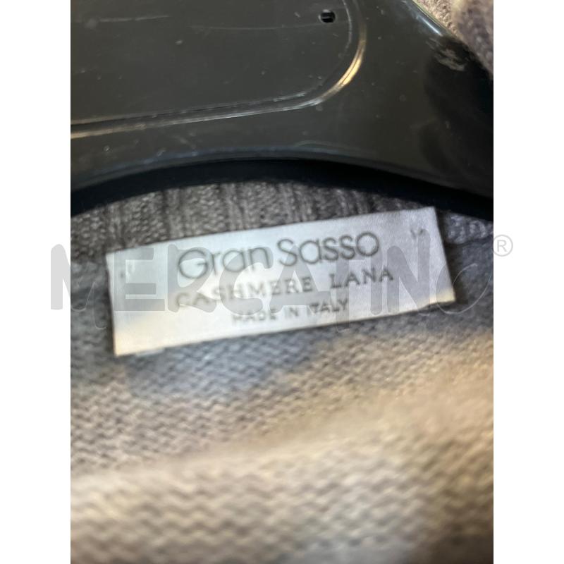 CARDIGAN UOMO GRAN SASSO GRIGIO RIF BEIGE LANA E CASHMERE | Mercatino dell'Usato Ciampino 4