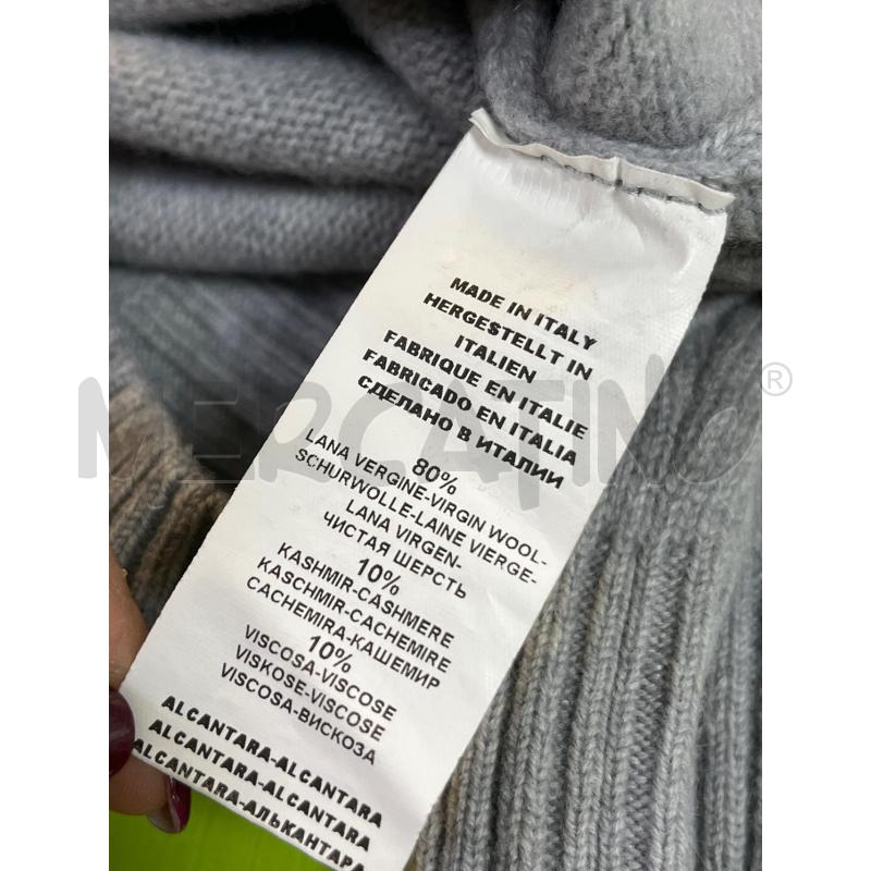 CARDIGAN UOMO GRAN SASSO GRIGIO RIF BEIGE LANA E CASHMERE | Mercatino dell'Usato Ciampino 5