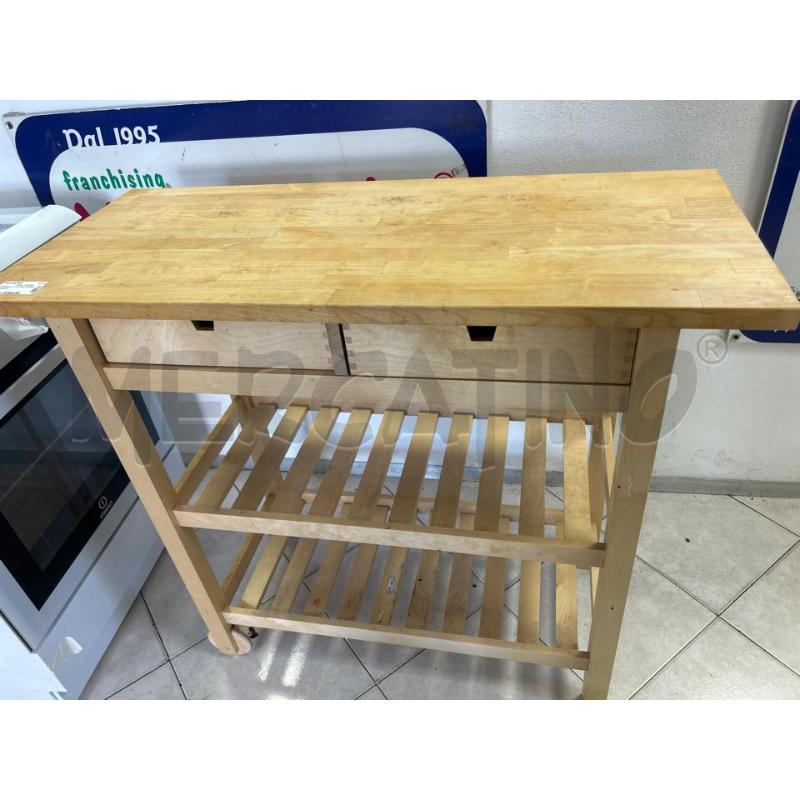 CARRELLO CUCINA LEGNO CHIARO | Mercatino dell'Usato Ciampino 1